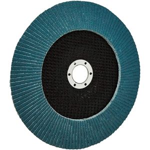 Disco Flap Cônico Diâmetro 7" Lixa com Grãos de Zircônia 120 8500 Rpm Tramontina