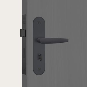 Fechadura WC 824/33 Preto Fosco Stam