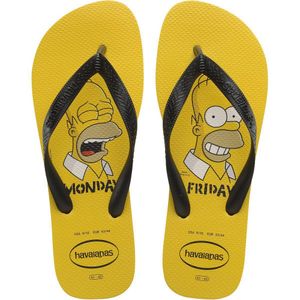 Havaiana Simpsons Amarelo Ouro 41/2
