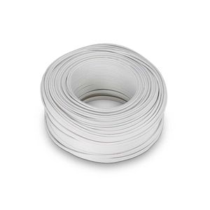 Cabo Coaxial Rg-59 75 Ohms Branco Megalux