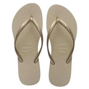 Havaiana Slim Areia Dourado Claro 37/8