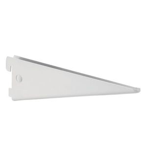 Suporte de Trilho Duplo para Prateleira Branco 22 Cm Prat-K