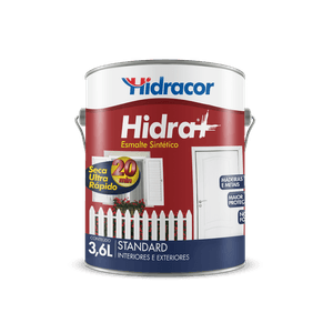 Tinta Esmalte Sintético Hidra+ Azul Mar Galão 3,6 Litros Hidracor