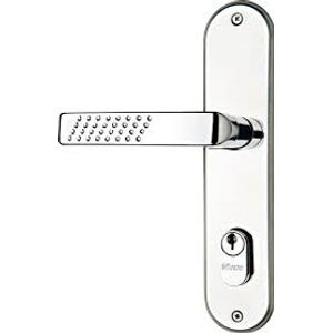 Fechadura Externa Alavanca Espelho Italy Class Cromada Silvana