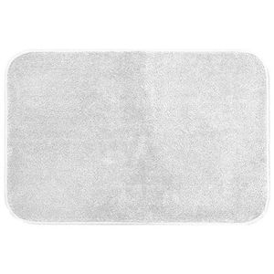 Tapete para Banheiro Topázio Branco 40x60 Cm Kapazi