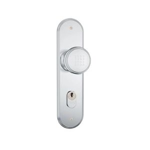 Fechadura Externa Largo Espelho Inox Um Lado Fixo 1601/14 Stam