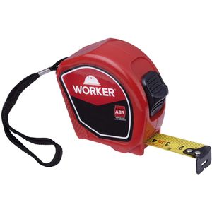 Trena ABS 8x25 Mm Vermelho Worker