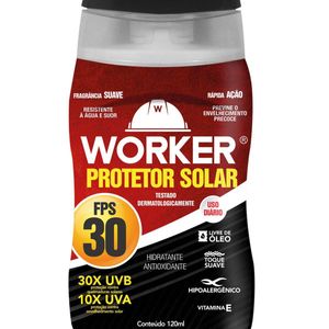 Protetor Solar FS30 120 Ml 922447 Worker