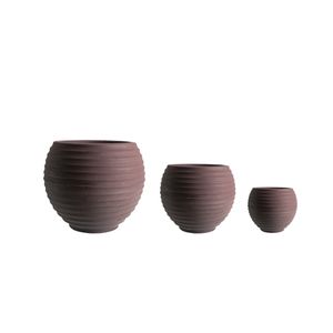 Vaso Colméia Médio N29 Café Forte Plástico