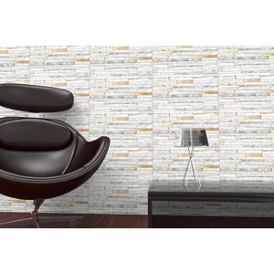 Revestimento Cerâmico 32x57 Cm Arabesco Cinza Hd Acetinado 2,20 M² Ceral