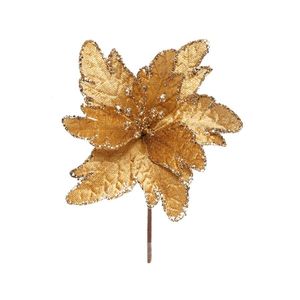 Poinsetia Flor Ouro 1202130 Cromus