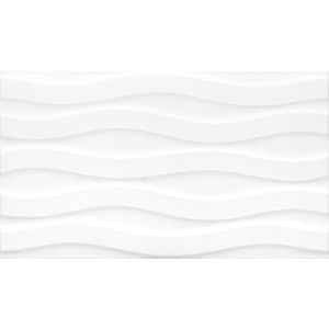 Revestimento Cerâmico Maresias 33X57 Cm Retificado Branco 2,42 M² Triunfo