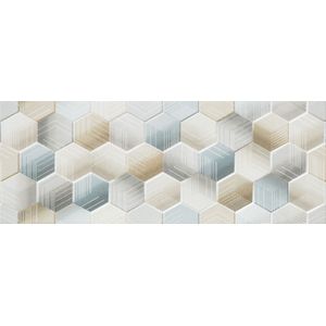 Revestimento Cerâmico 45x120 Cm Flake Geo Mate Retificado 1,62 M² Eliane