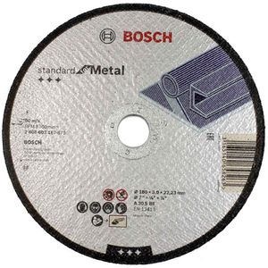 Disco de Corte Standard for Metal 180x3,0 Mm Centro Reto Bosch