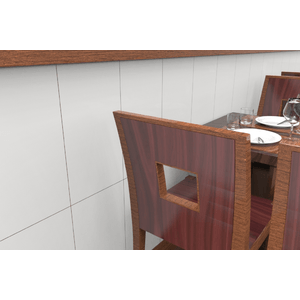 Revestimento Cerâmico 32x57 Cm Branco Isabela P Mate Acetinado 2,20 M² Ceral