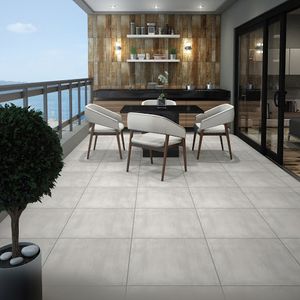 Revestimento Cerâmico Acetinado 57x57 Cm Cinza 1724 HD 2,32 M² Cedasa