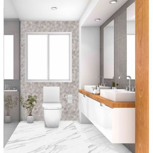 Porcelanato Calacata Acetinado 59,5x59,5 Cm 1,77 M² Unique