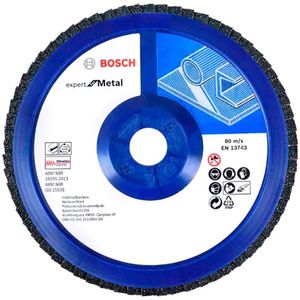 Disco Flap Expert 4 1/2x7/8" 115x22,23 Mm Grão 80 Bosch