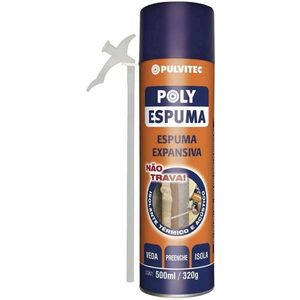 Espuma Expansiva Poly Espuma 500 Ml Pulvitec