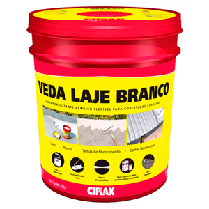 Veda Laje Branco Latão 18 Kg Ciplak