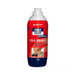 Cola Universal Branca Polyfort 1 Kg Pulvitec