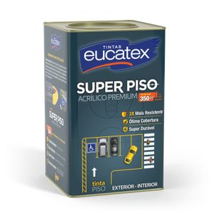 Tinta Para Piso Super Piso Concreto Latão 18 Litros Eucatex