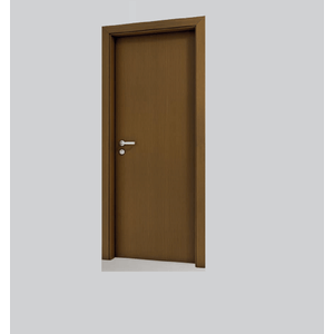 Folha de Porta Linha Essenziale Imbuia Lisa 210x80 Cm Concrem Wood