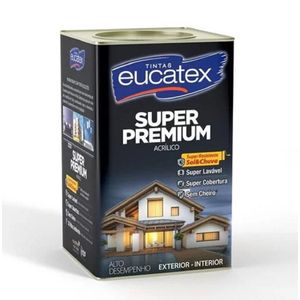 Tinta Acrilica Super Premium Branco Neve Latão Eucatex