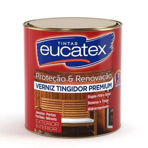 Verniz Tingidor Brilhante Imbuia 900 ml Eucatex