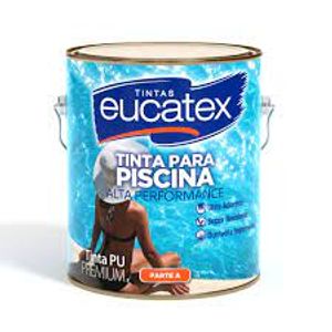 Tinta Piscina Branco Galão 3,6 Litros Eucatex