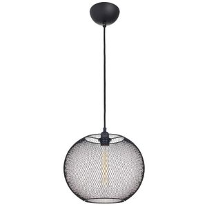 Pendente Menkar Em Aço Black 1xE27 Avant