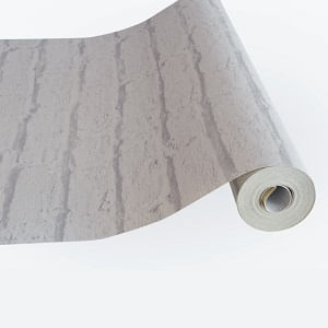 Papel De Parede Vinílico 10M 53 Cm Tijolos Bege Evolux