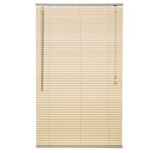 Persiana Horizontal Pvc Off Bege 120x130 Cm Evolux