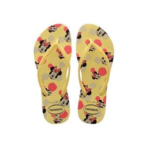 Havaiana Slim Disney Amarelo Limão 37/8