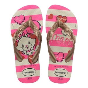 Havaiana Branco Rose Gold Kids Top Marie 29/0