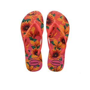 Havaiana Slim Floral Rosa Porcelana 35/6