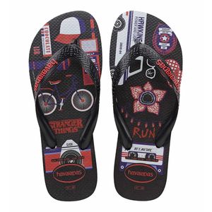 Havaiana Top Stranger Things Preto 35/6