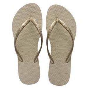 Havaiana Slim Areia Dourado Claro 35/6