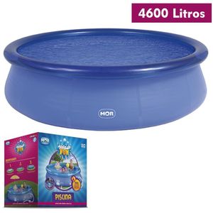 Piscina Splash Fun 4600 Litros Inflável Circular - Mor