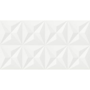 Cerâmica 32,5x59 Cm Estrela Branco Brilhante Retificado 1,53 M² Eliane