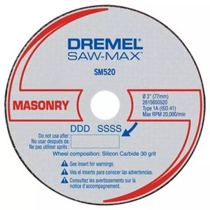 Disco de Corte para Cerâmica SM520 Dremel Saw Max