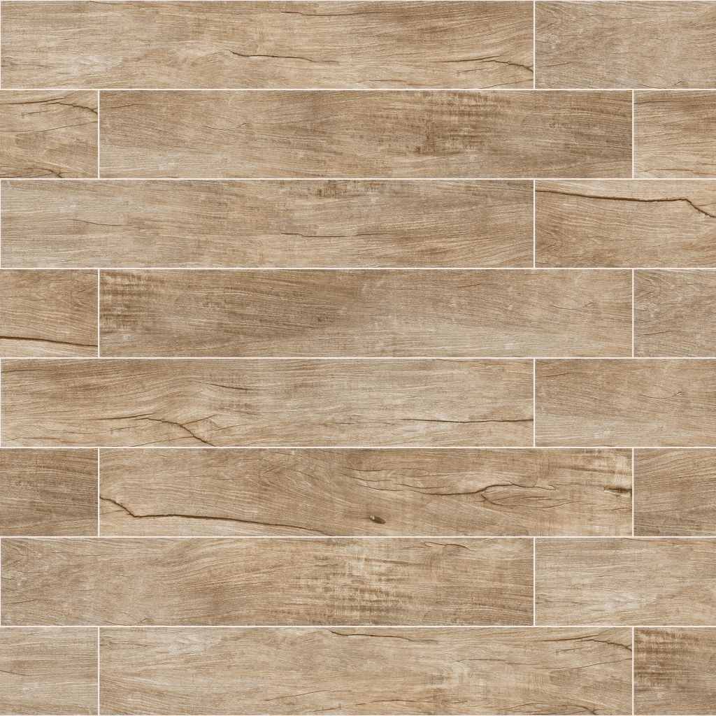 Porcelanato Antique Wood Amber Hd Acetinado Retificado 16,5x101 Cm