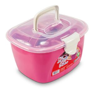 Maleta Lady Box Rosa Feminina 3204-11 Arqplast