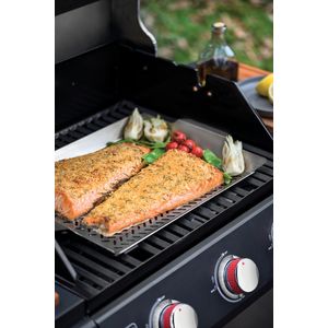 Grelha Inox Para Peixe 48X32Cm 61320/410