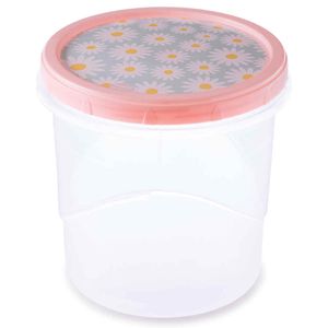Pote de Plástico Decorado 1,8 Litros Plasutil