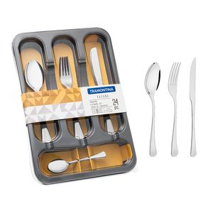 Conjunto Faqueiro Inox 24Pc Havana 66945054