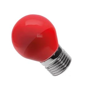 Lâmpada Led Bolinha Vermelha E27 6W Bivolt Luminatti