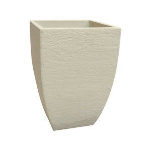 Vaso Quadrado Moderno Cimento 36 Cm Japi