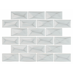 Pastilha Porcelana 5x10 Cm Gsim 701 Branco Araruama Ngk