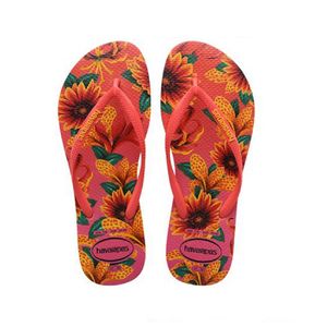Havaiana Slim Floral Rosa Porcelana  37/8